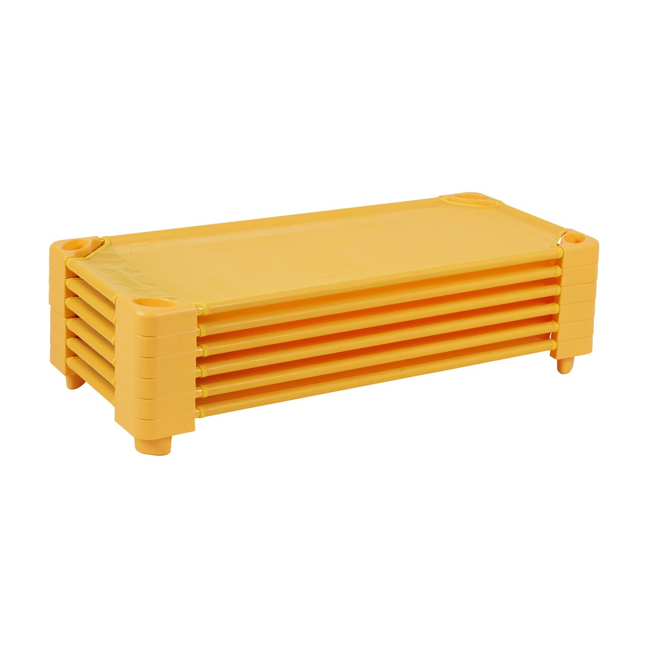 Stackable Kiddie Cot, Ready-to-Assemble, Standard Size, 6-Pack